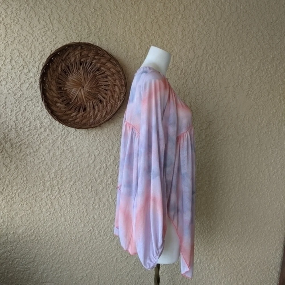 Free people‎ majestic watercolor blouse size small